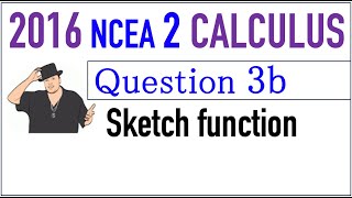 2016 NCEA 2 Calculus Exam Q3b [upl. by Brufsky386]