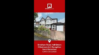 Gresham Road Hall Green shorts solihullproperty smarthomessolihull newlisting [upl. by Svend]