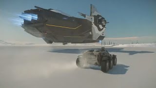 Star Citizen  Epic Flybys on Microtech [upl. by Giovanna]