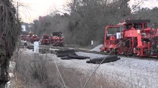 Norfolk Southern Maintenance of Way Parade [upl. by Eseret720]