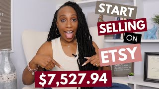 How To Start an Etsy Shop  Selling on Etsy for Beginners  Etsy Side Hustle  Step by Step Tutorial [upl. by Chaille]