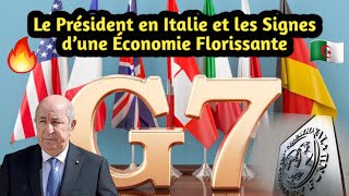 Le Président au G7 en Italie  Une Participation Historique et Déterminante [upl. by Enej]