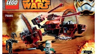 LEGO 75085 Hailfire Droid Instructions LEGO STAR WARS 2015 [upl. by Weirick]