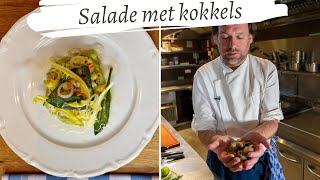 Koken met Rik de Jonge Salade met kokkels [upl. by Ninos]