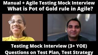 Manual Testing Mock Interview Manual Testing Interview Questions amp Answers [upl. by Ahsirtap148]