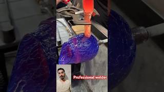 GLASS BLOWING making a HUGE Glass PITCHER ASMR part 6 [upl. by Allenotna]