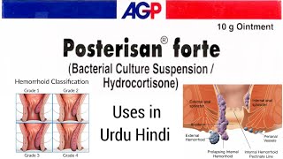 Posterisan Forte cream Uses in Urdu Hindi [upl. by Sinnoda]