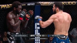 Jared Cannonier vs Nassourdine Imavov  FULL FIGHT RECAP [upl. by Azarria]