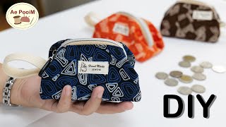 DIY Coin Purse in 5 minutes easier to make than you think [upl. by Ayk82]