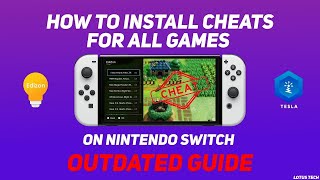 OUTDATED GUIDE HOW TO GET CHEATS FOR NINTENDO SWITCH FOR ALL GAMES Edizon Guide [upl. by Nitsreik]