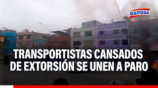 🔴🔵Transportistas cansados de extorsión se unen a paro [upl. by Codi]