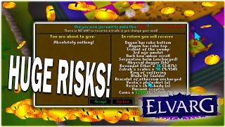 Elvarg RSPS  HUGE Gambling Session VS LuuTube  New Giveaway [upl. by Nivej107]