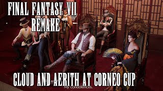 Cloud and Aerith in Corneo Cup Tournament  Final Fantasy 7 Remake in 4K  SPOILER WARNING [upl. by Lester]