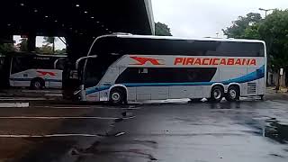 Novo Busscar Vissta Buss DD Da Piracicabana Na Linha Adamantina x São Paulo [upl. by Tung]