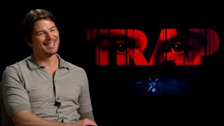 Josh Hartnett Thinks His TRAP Serial Killer quotThe Butcherquot Is An M Night Shyamalan Fan  INTERVIEW [upl. by Lekim528]