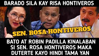 SENRISA HONTIVEROS HINDI NAGPASINDAK SA ANGAS NI DUTERTE [upl. by Roath739]