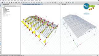 Etabs 2015 tutorial 10  Steel Truss Modelling and Design  Using IS Codes  Part2 [upl. by Drolet]