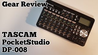 Gear Review Tascam PocketStudio DP008 [upl. by Lennod]