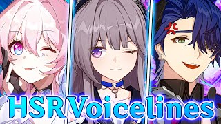 Surely these voice lines are VERY Important  ft Herta Sampo Welt Tingyun  Honkai Star Rail [upl. by Dunson]