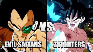 Evil Saiyans VS Z Fighters CPU VS CPU  Dragon Ball Sparking Zero [upl. by Atinehc141]