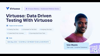 Data Driven Testing With Virtuoso [upl. by Spatz]