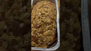 😲😋Moist banana bread with Streusel Topping [upl. by Alene]