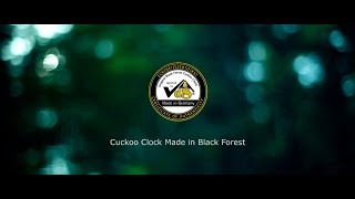 Cuckoo Clock made in Black Forest Portuguese [upl. by Nolyad]