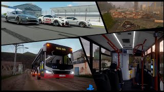 Driving Games NEWS  Truck Sim PRO USA Assoluto Racing Bus Sim 24 PS5 Public Transport Sim Coach [upl. by Akinwahs]