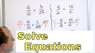 Solving Ratio amp Proportion Equations  635 [upl. by Fotinas]