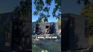 Touring a 3 Piece Prefab Home prefabhome hometour [upl. by Catie99]