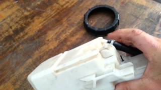 Nissan Micra K11 Fuel Pump and Float Removal [upl. by Enneibaf]