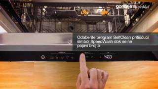 Gorenje Smartflex perilice posuđa  TipsampTricks  kako očistiti perilicu posuđa [upl. by Ornie497]