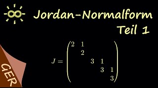 JordanNormalform  Teil 1  Überblick dark version [upl. by Esinahs]