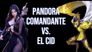 PANDORA COMANDANTE VS EL CID  SSA KOTZ [upl. by Rovner]