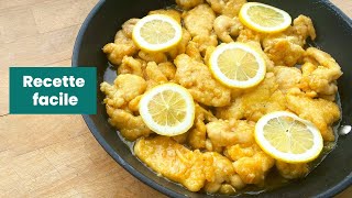 Vous aimez le CITRON et le POULET  Alors testez cette recette délicieuse [upl. by Ilahsiav]