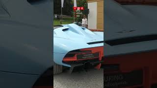 Touring Superleggera Arese RH95 startup [upl. by Aivartal]