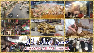 Hassan Abdal Bazar  Hassan Abdal Pakistan  Panja Sab Bazar [upl. by Jinny]