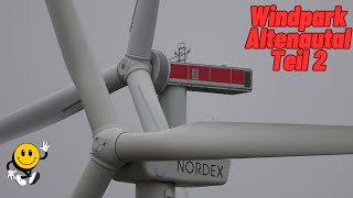 Altenautal wind farm Nordex Vestas Südwind Enercon wind turbines 18022024 part 2 [upl. by Costa]