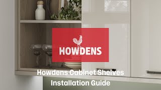 Howdens Cabinet Shelves Installation Guide [upl. by Barrus]