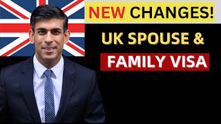 NEW CHANGES TO UK SPOUSE VISA FAMILY VISA AND WORK VISA FROM JANUARY 2024  UK IMMIGRATION RULES [upl. by Hilliary]