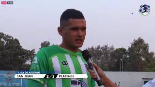 CD SAN JUAN VS PLATENSE FC  LIGA DE ASCENSO [upl. by Aleacem]