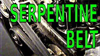 How I replace and fix a SERPENTINE BELT noise chirp sqeaks GM 3800 V6 38 L Grand Prix 38L cars [upl. by Billi]