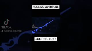 ROLLING OVERTURE IN SOLS RNG EON 1 roblox solsrng overture shorts fyp [upl. by Estell]