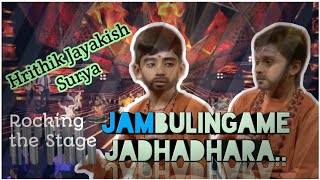 Jambulingame Jadhadhara  Supersinger  Hrithik Jayakish amp Surya [upl. by Eenyaj816]