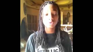 Willow Smith  Cover  Stronger  Cabello Largo De nuevo♥ [upl. by Ziwot]