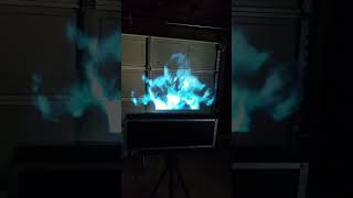 Halloween 2024 Ghost Surprise Scare Projected On A Fog Machine hologram halloween ghost [upl. by Weibel]