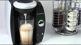 How To Make a Latte with Tassimo T Discs and Milk Frother [upl. by Onaivlis]