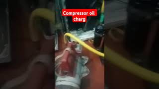 Compressor main oil chargeLG SERVICEac compressor  short [upl. by Nim]