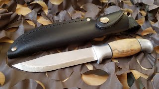 Brusletto Bamsen Bushcraft Knife [upl. by Kameko]