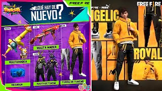 🤩 Agenda Semanal de Free Fire Angelicales Pumas Regres MP40 COBRA y XM8 de POLLO LOCO [upl. by Truitt]